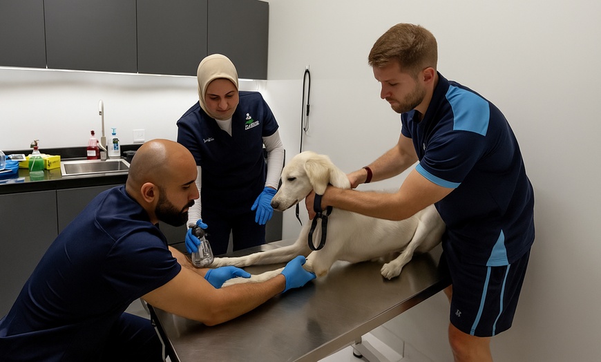 Image 2: Full Grooming for Cat or Small Dog, Medium, Large, or Extra Large Dog