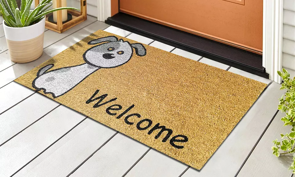 Zerbino in cocco con retro antiscivolo