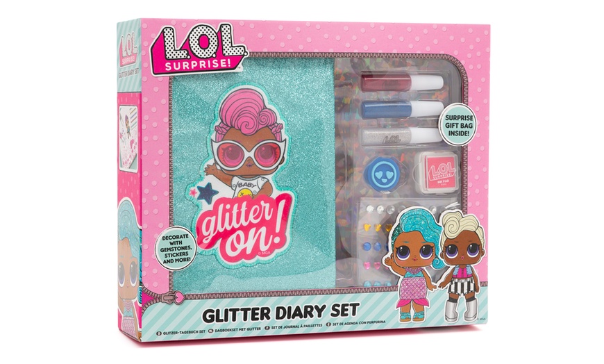 Image 2: LOL Surprise Glitter Diary Set