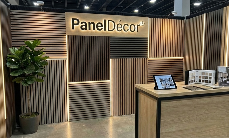 Image 2: Luxury Wood Wall Panels: Transform Your Space in Hours! (20+ Colors)