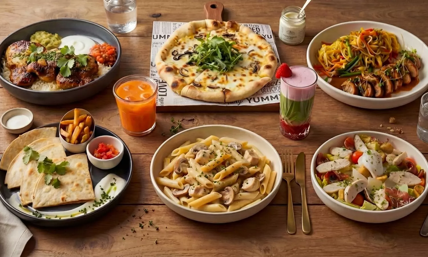 Enjoy AED 50 Towards Delicious Dine-In Dishes