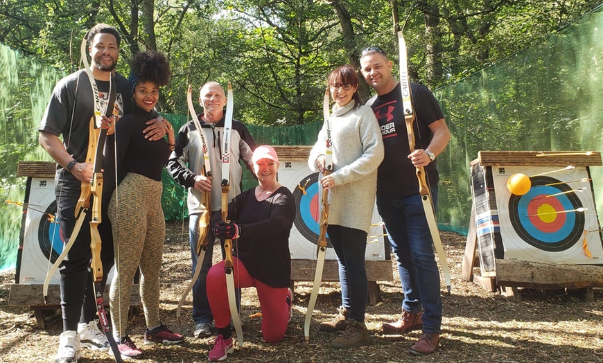 Image 6: Join Exciting Archery Session: Duo or Group Experience