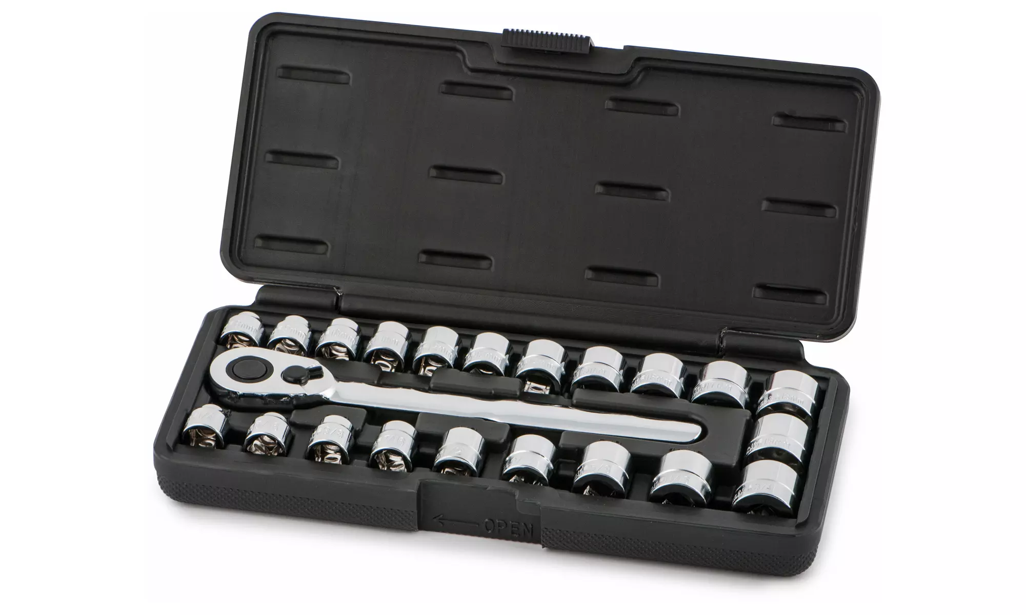 22-Piece 3/8" Drive Low Profile Socket Set - Second Medium
