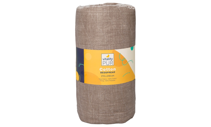 Image 2: Dubbelzijdige beddesprei