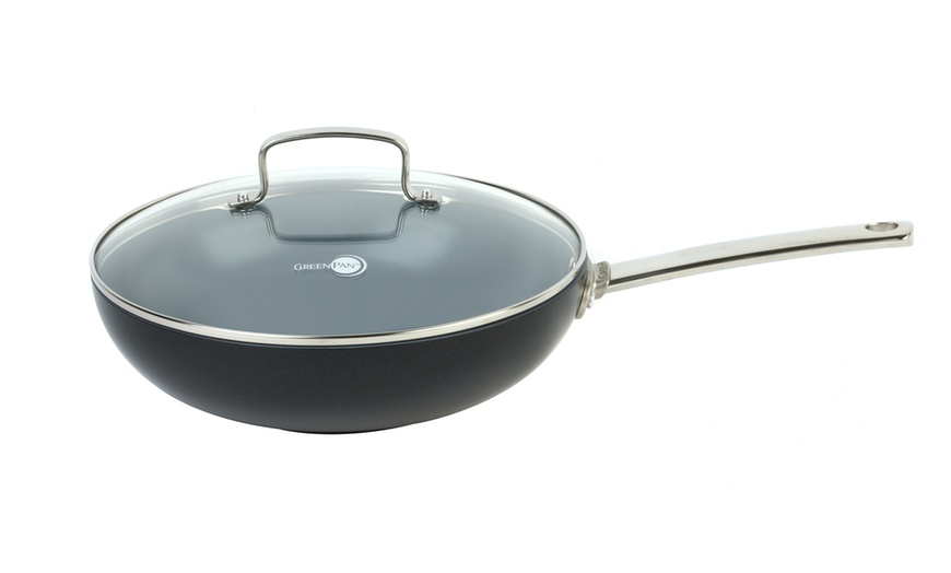 Image 1: Greenpan 28cm Wok