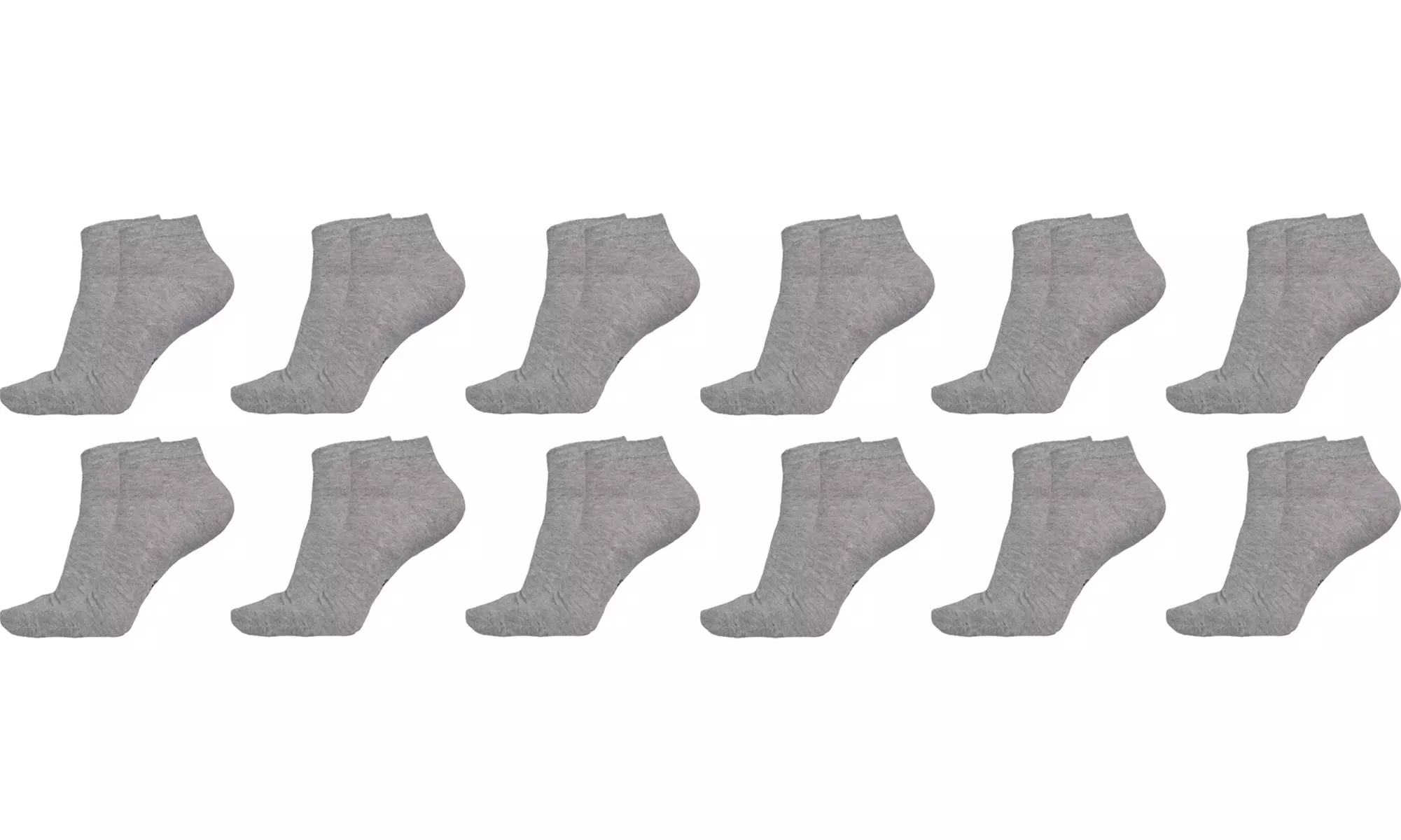 6, 12 o 24 calzini corti alla caviglia El Charro