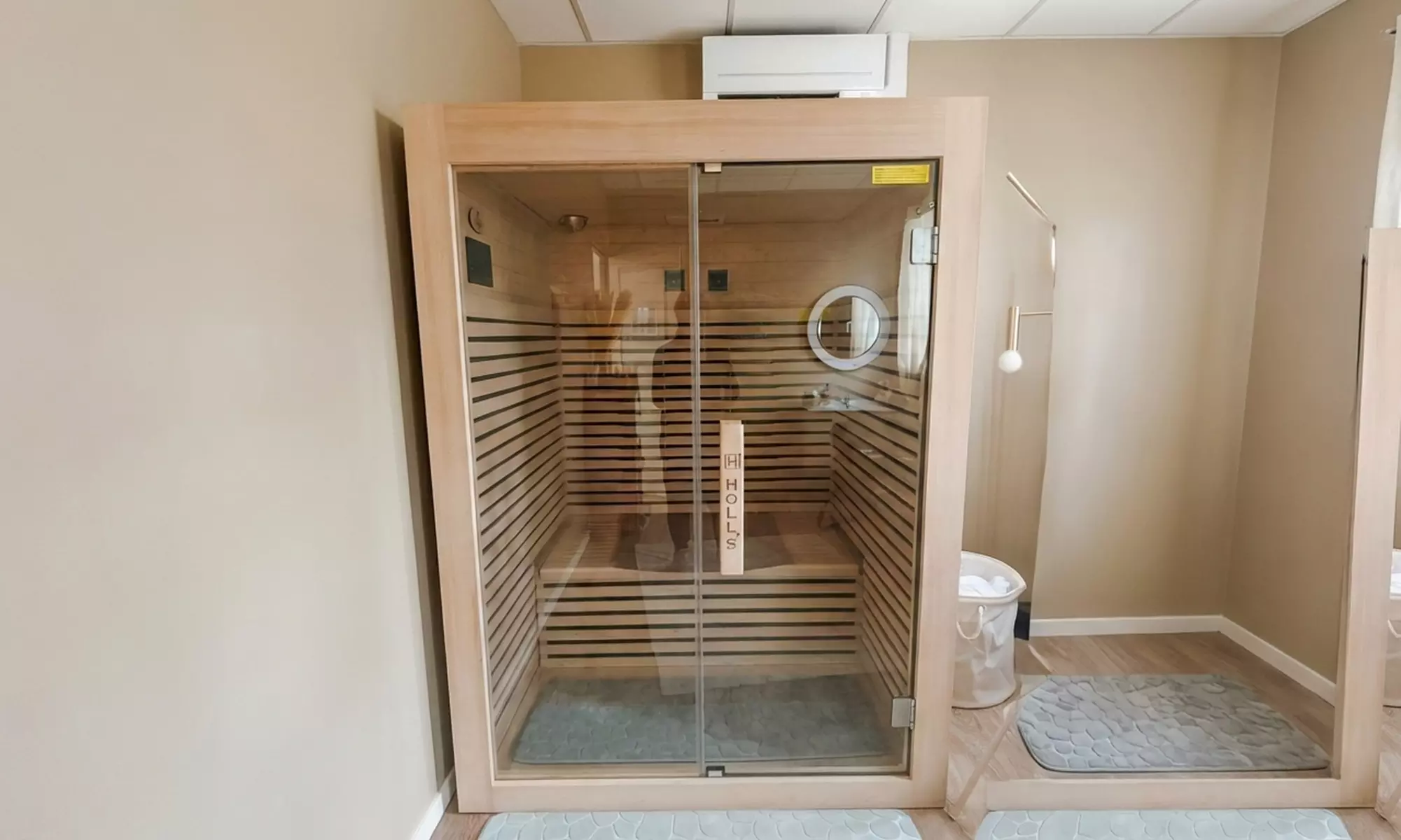 1 ou 3 séances de sauna infrarouge et/ou pressothérapie