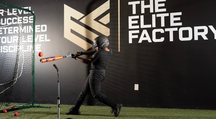 30-Minutes of Baseball Batting Cage Time (1 session) - The Elite Factory - Tampa