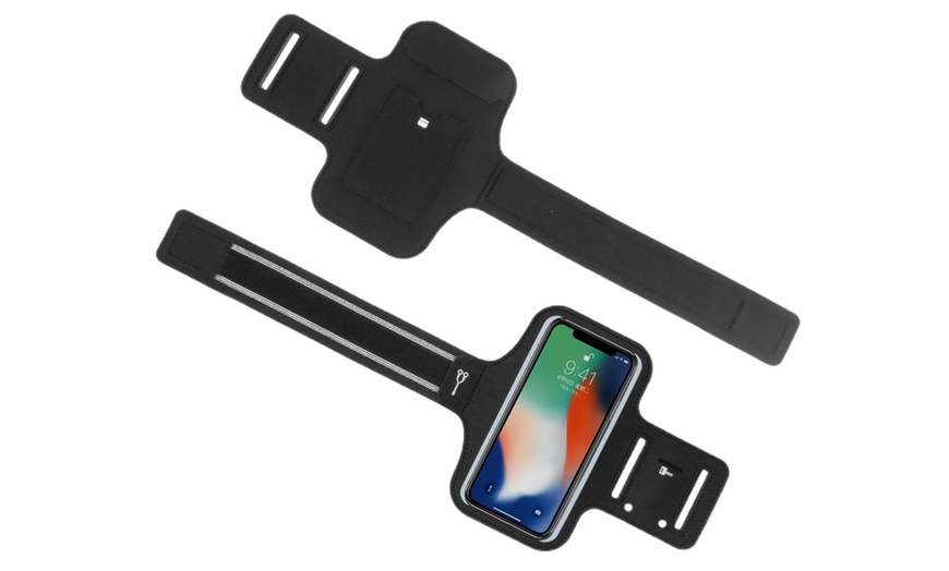 Image 5: Sport Armband Phone Holder with Adjustable Strap: 1 Pcs; FREE SHIPPING