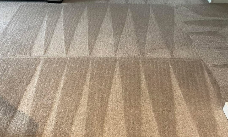 Image 2: Eco-Friendly Truck-Mounted Steam Carpet Cleaning