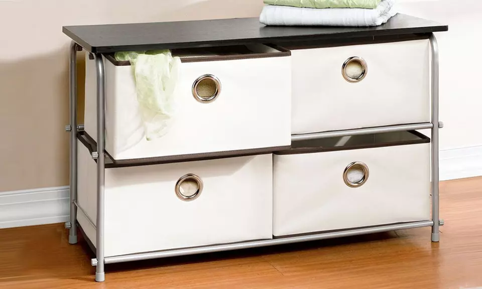 Home Basics Non-Woven Fabric Chest (4 or 6 Drawers) - Primary Image