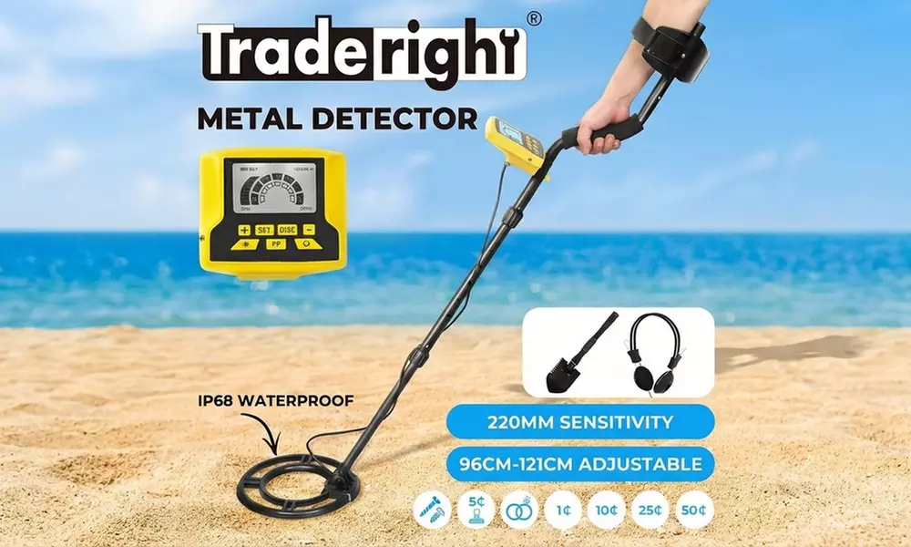 Traderight Professional Waterproof Metal Detectors
