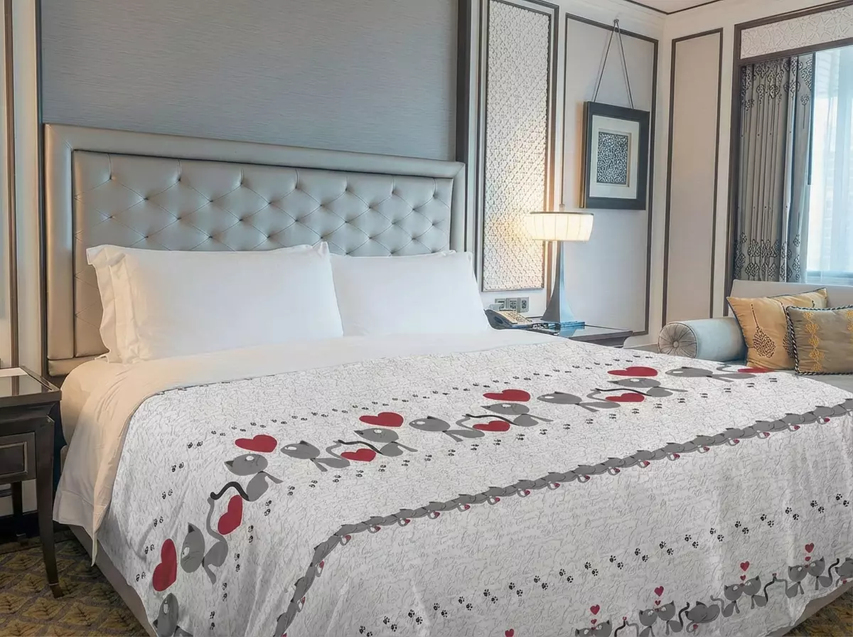 100% Cotton Sheet with Assorted Patterns