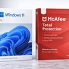 Image 1: Microsoft Windows 11 Lifetime & McAfee Total Protection 1-Year Bundle