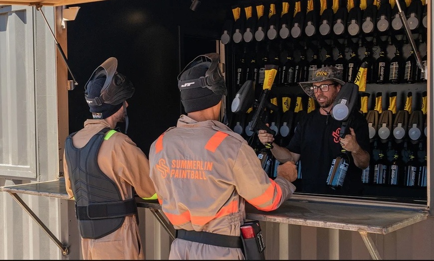 Image 7: Up to 38% Off All-Day Paintball or Gel Blaster in Summerlin