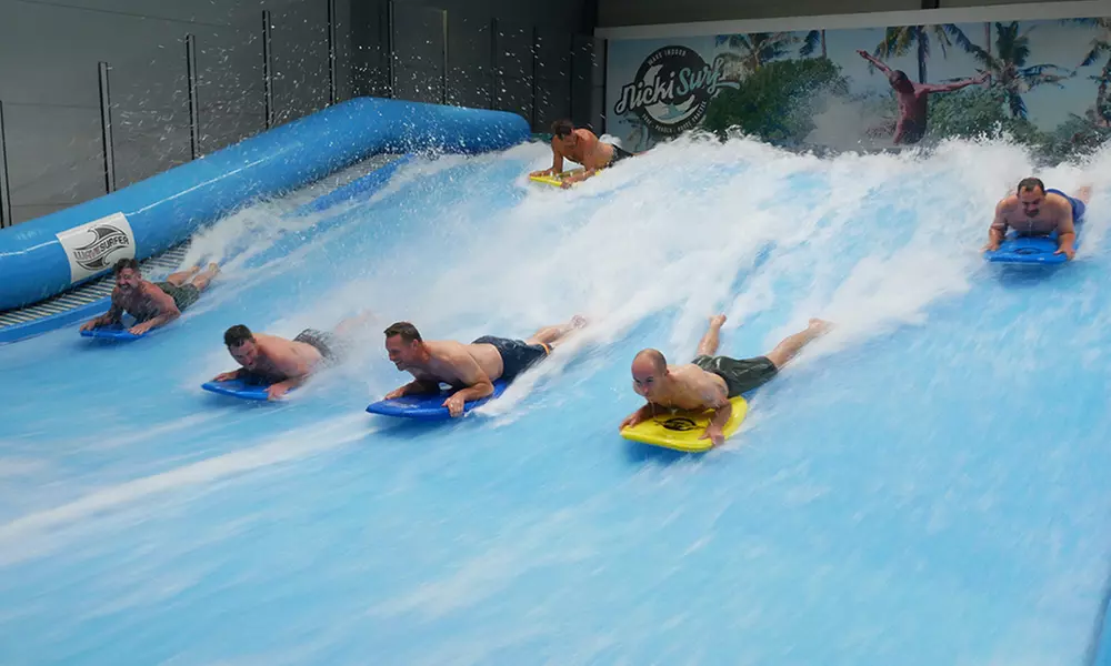 Expérience bodyboard en intérieur dès 10 ans