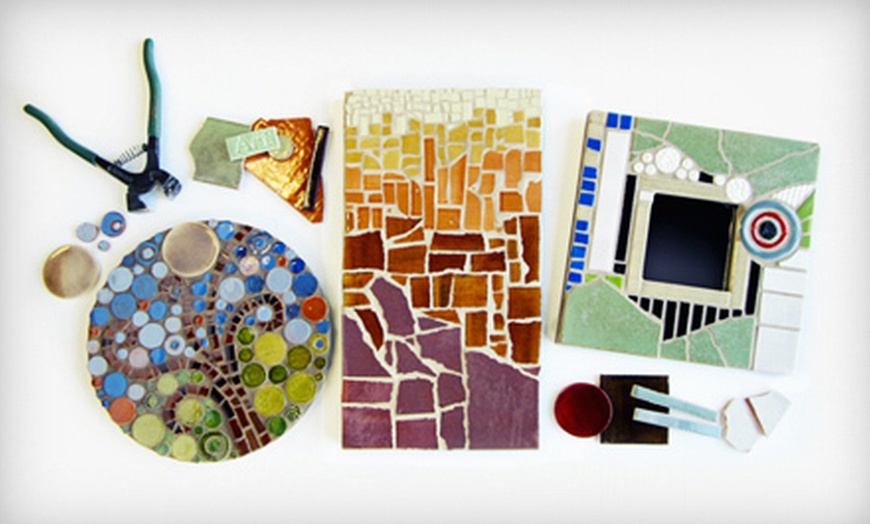 Beginner Mosaic Class - Mercury Mosaics | Groupon