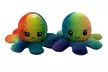 One, Two or Five Reversible Plush Octopus Toys - Second Medium