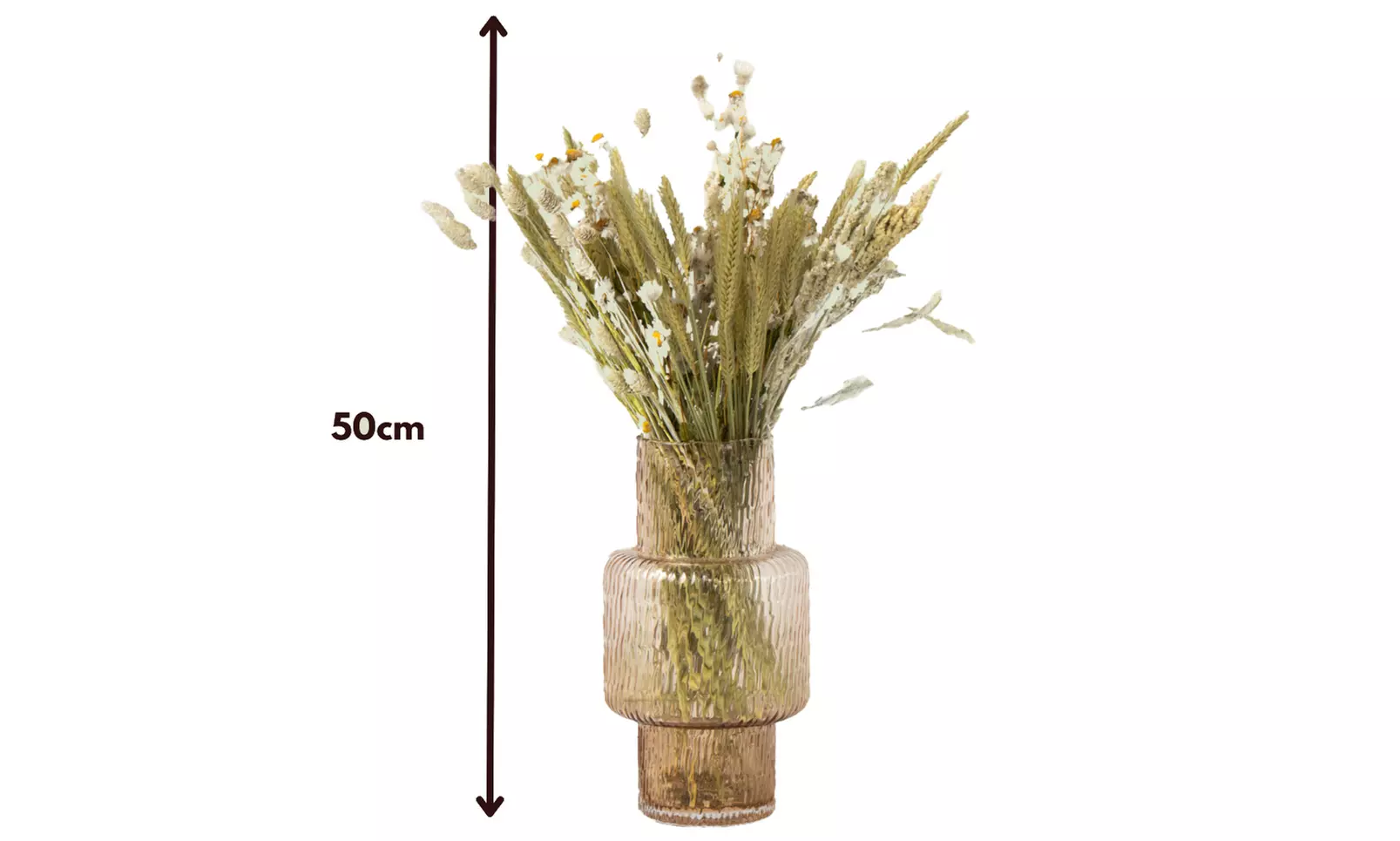 Ramo de flores secas variadas para decoración