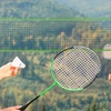 Image 5: Set de badminton avec filet, raquettes et volants