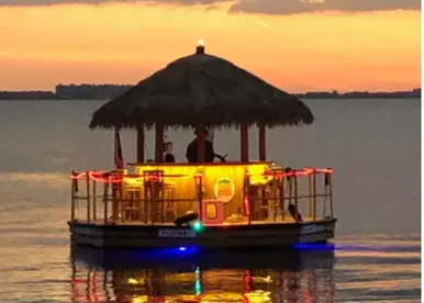Swashbuckling Sunset Spectacle: Embark on Tampa's Tropical Tiki Cruise Adventure for Up to Six - Primary Image