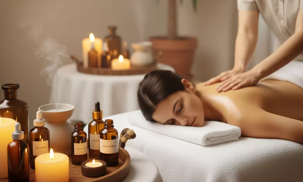 60 oder 90 Min. Klassische Massage oder Aromaöl-Massage für 1 Person