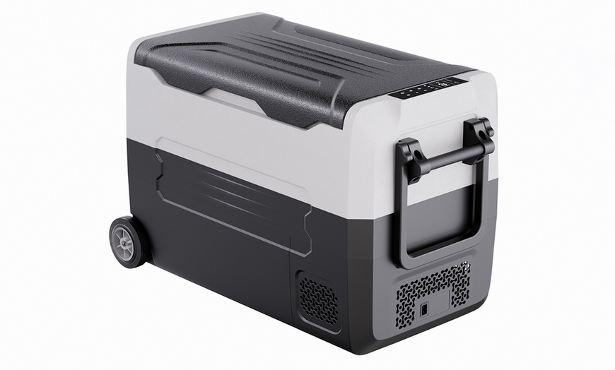 Image 2: Car Compressor Refrigerator Freezer with Dual Zone Cooling