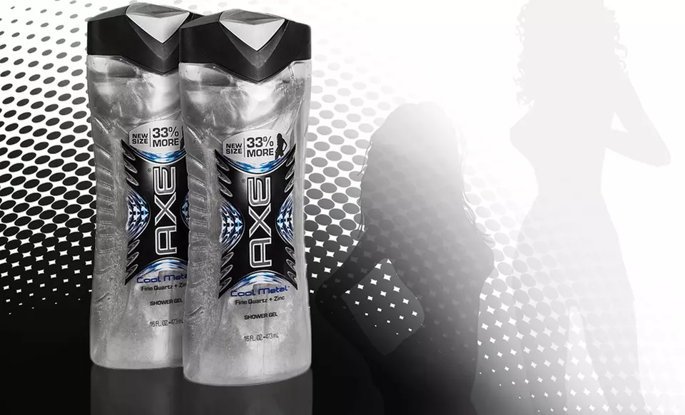 Axe Shower Gel Two-Pack. Multiple Bottle Sizes and Scents Available. - Primary Image