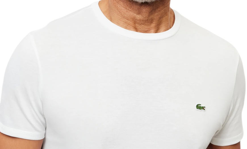 Image 3: Lacoste Men's Pima Cotton T-Shirts - Clearance & Free Shipping