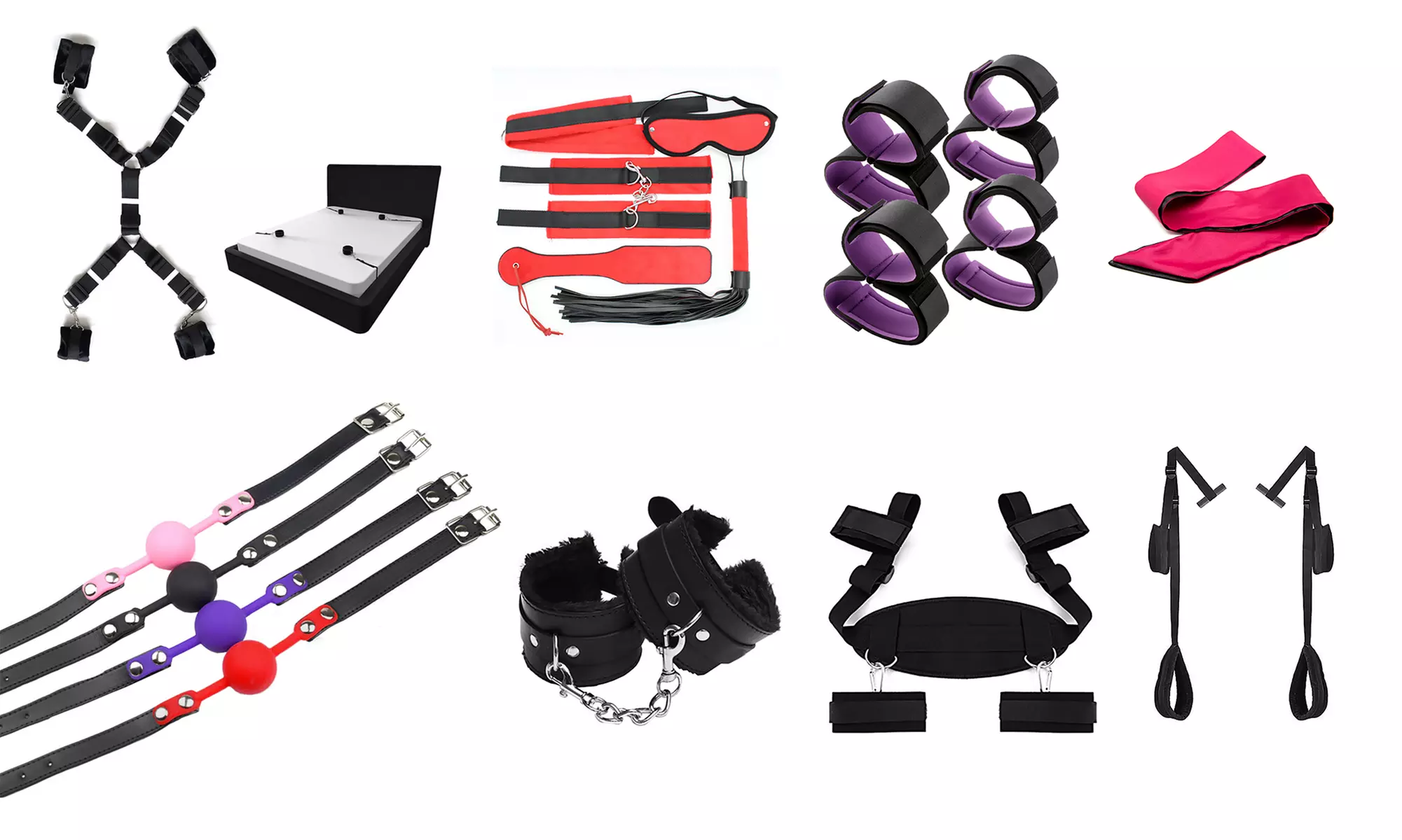 Sélections d'accessoires de bondage pour adultes de la marque Fifty Shades of Lust - Primary Image