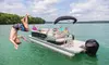 A Perfect Lake Day for 10! Pontoon Boat Rental (Up to 23% Off)