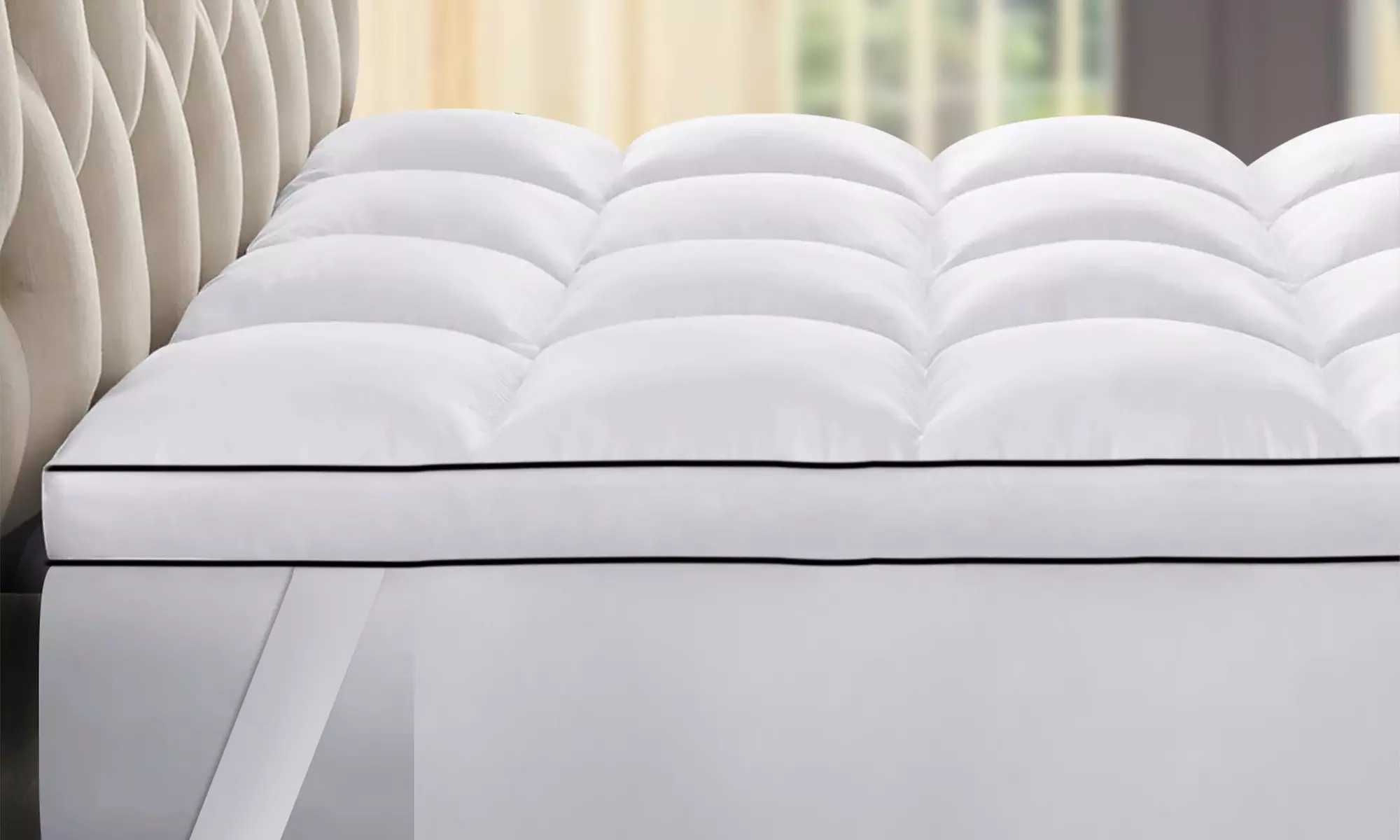 Surmatelas en duvet d'oie, 7 cm