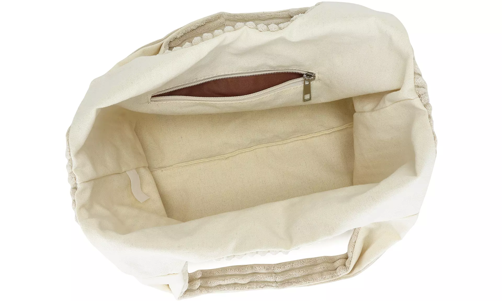 Women's Reversible Corduroy Shoulder Bag With Spacious Interior