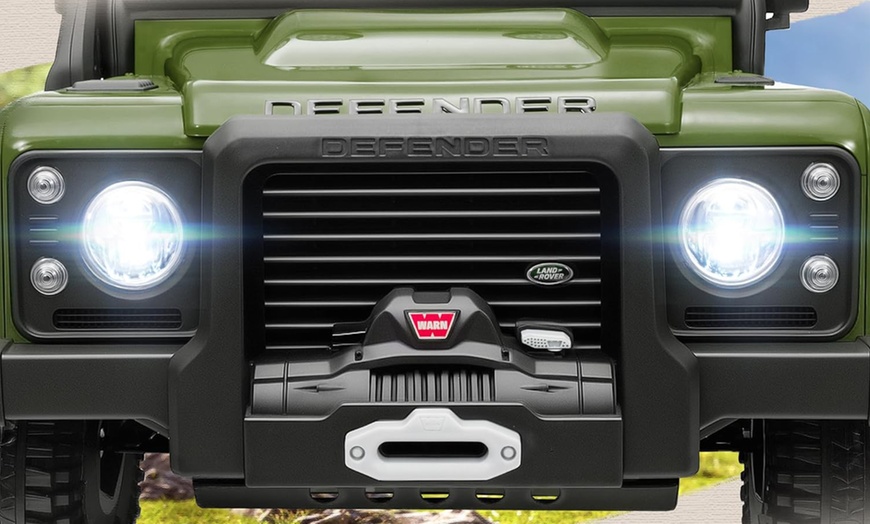 Image 5: AIYAPLAY Kids' Ride On Land Rover with Remote Control