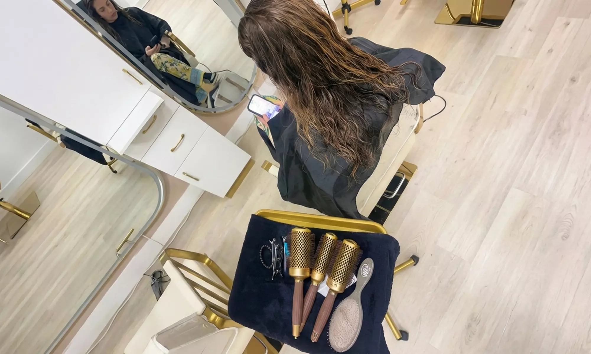 Keratin Treatment, Full Highlight, Condition, Blowdry, Haircut & More