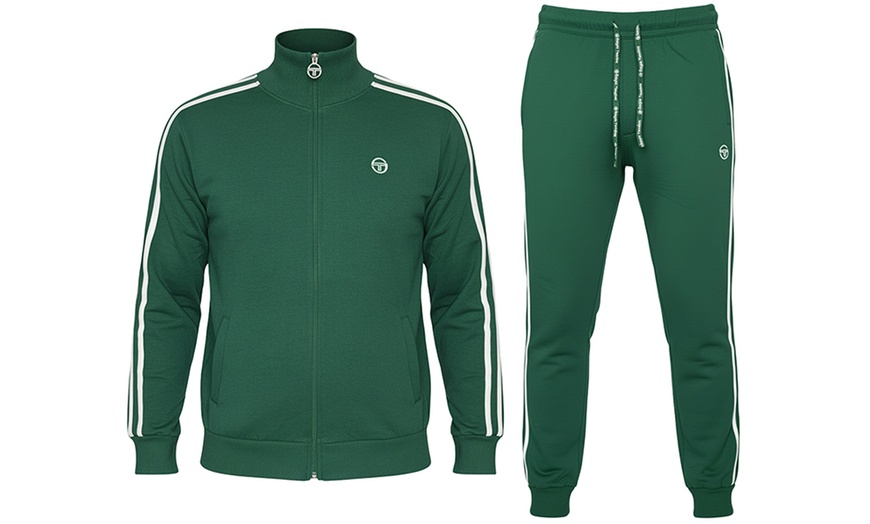 Image 6: Tuta uomo Sergio Tacchini in cotone felpato