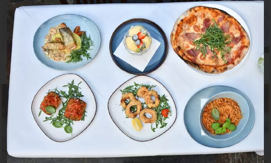 Image 14: Pizza Or Pasta With Wine For One, Two or Four People 