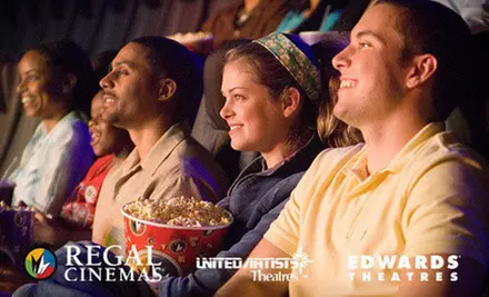 Two or Four VIP Super Saver e-Tickets to Regal Entertainment Group (Up to 48% Off) - Primary Image