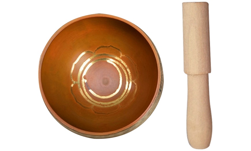 Image 4: Tibetan Singing Bowl Set