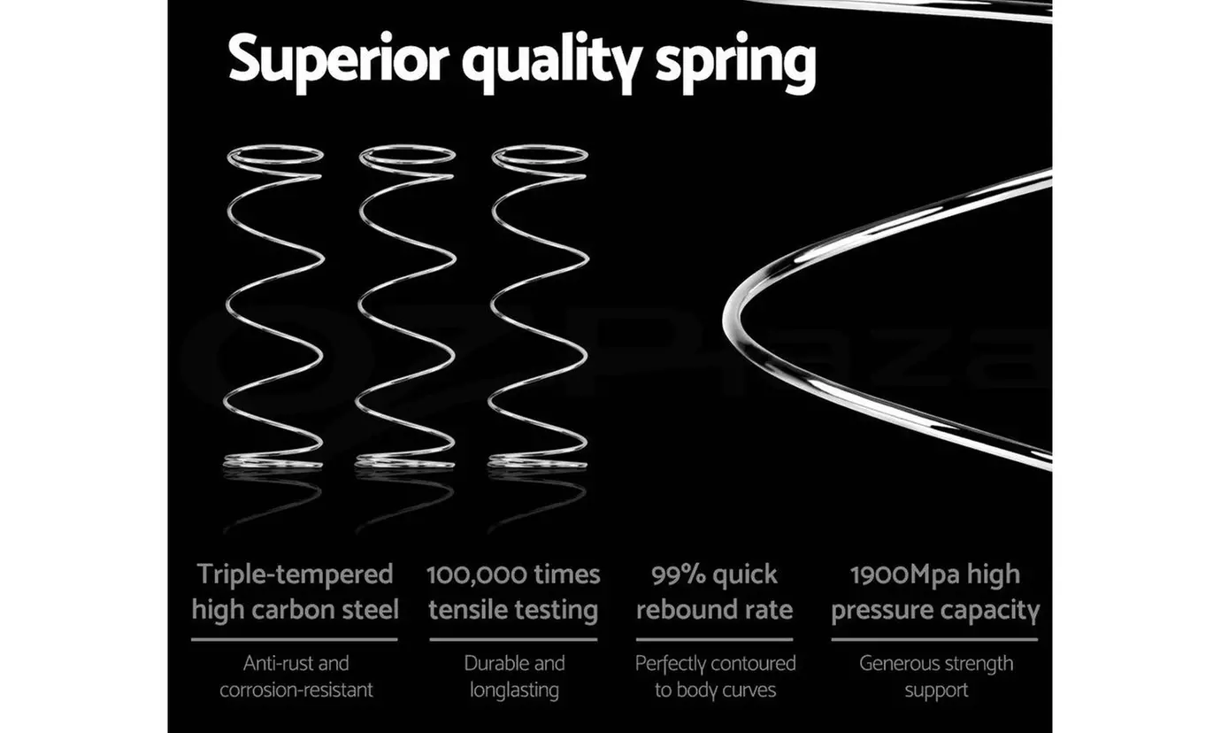 Giselle Bedding 31cm Euro Top Mattress