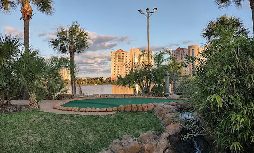 Image 6: Embark on a Tropical Journey with One or Two Rounds of Mini-Golf
