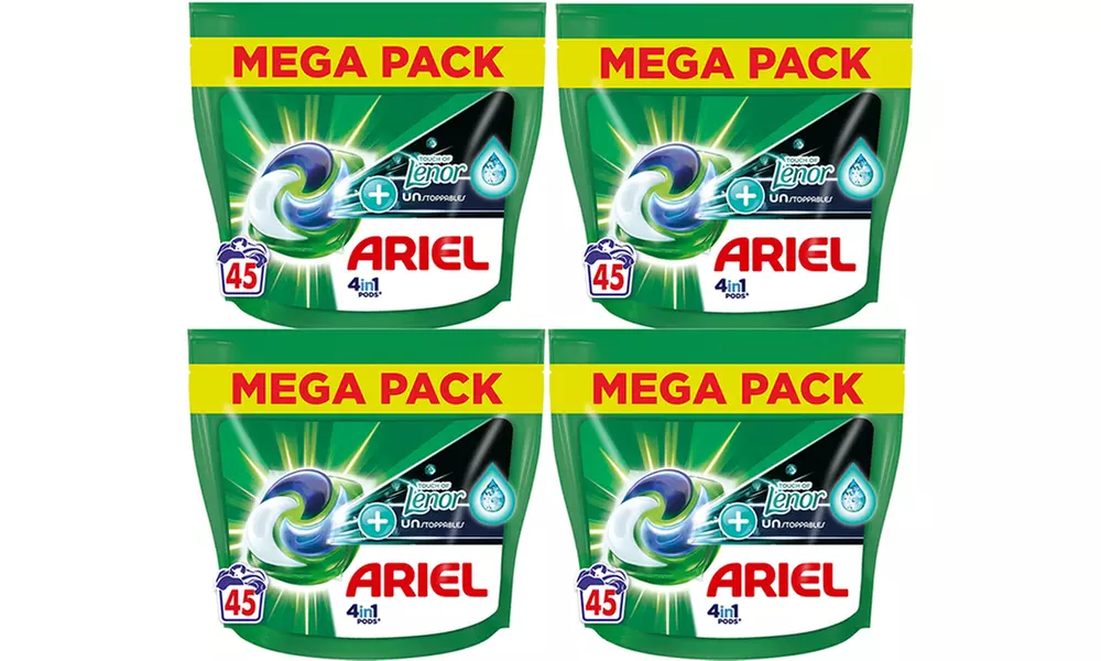 45, 90 of 180 Ariel All in One Ultra of Touch Lenor wasmiddelpods