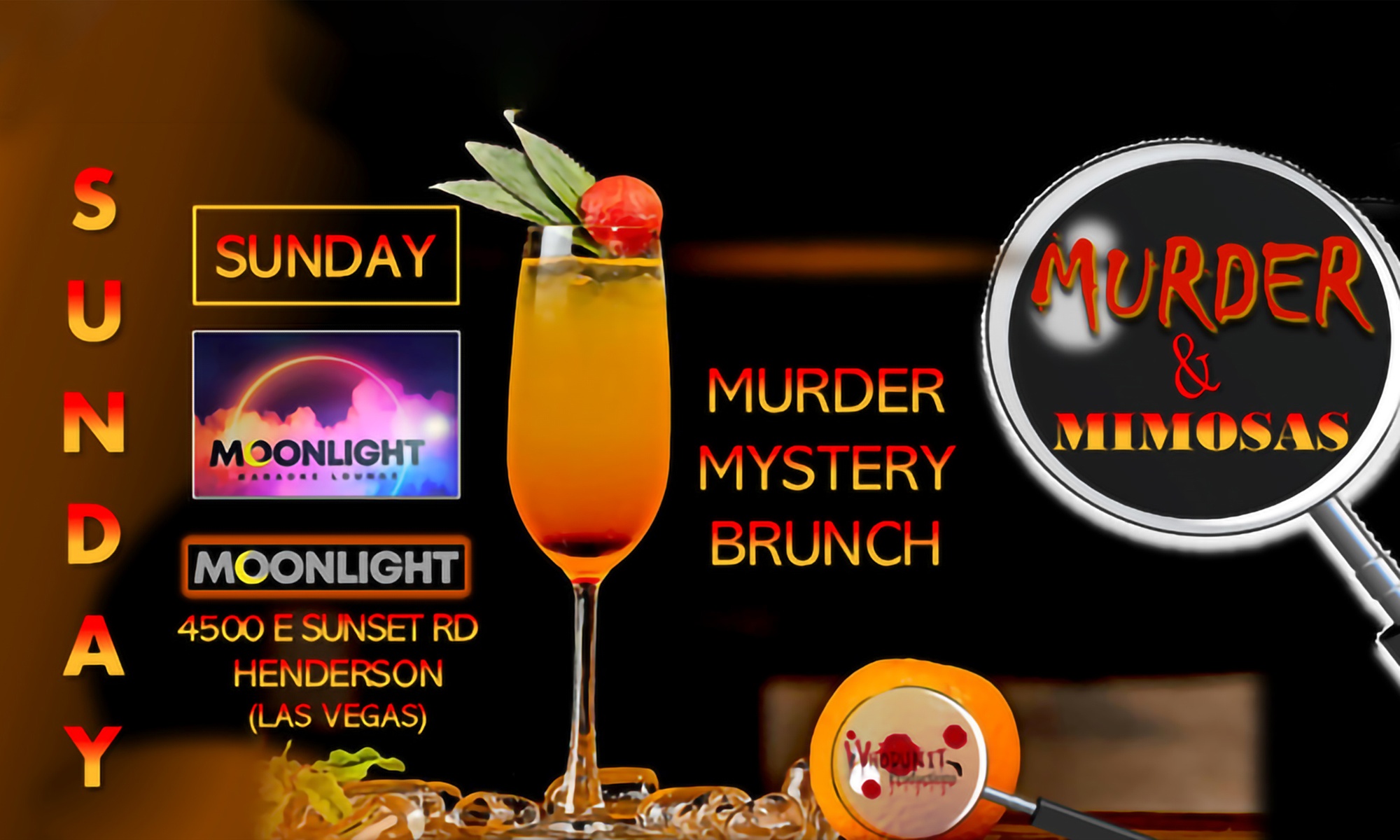 Murder & Mimosas, Murder Mystery Brunch Show at Novo Brewery
