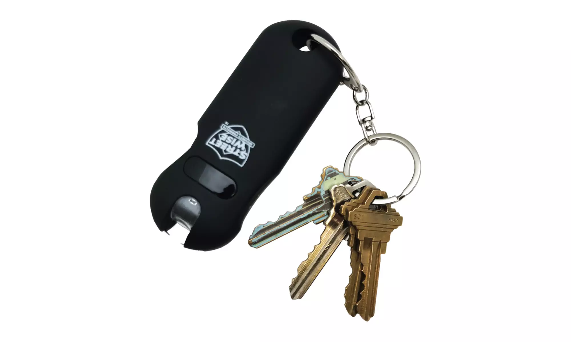 Streetwise Security SMART Key Chain 24,000,000 Volt Stun Gun with LED Flashlight - Primary Image
