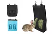 Rabbit Guinea Pig Hay Feeder Bag Hay Bag Hange Feeder Sack for Chinchilla Bunny - Second Medium