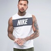 Image 13: Nike Men's Retro Big Logo Vest Tank Top