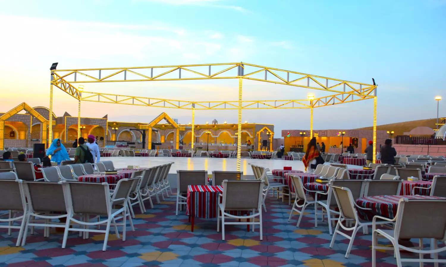 VIP Desert Safari Tour Home Pickup and Drop off for One, Two, or Four