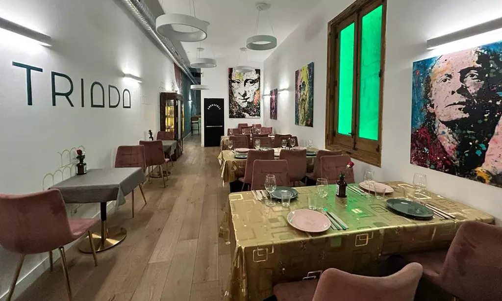 Menú Tríada o degustación para 2 o 4 personas