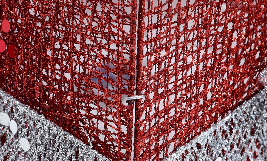 Image 3: Living And Home Christmas Square Tree Collar Basket