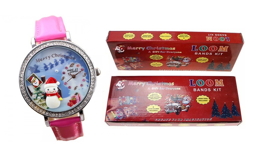 Image 3: Christmas-Themed Watches